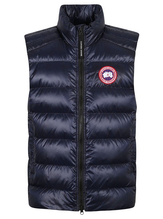 Canada Goose Navy Blue Duck Feather Padded Jacket