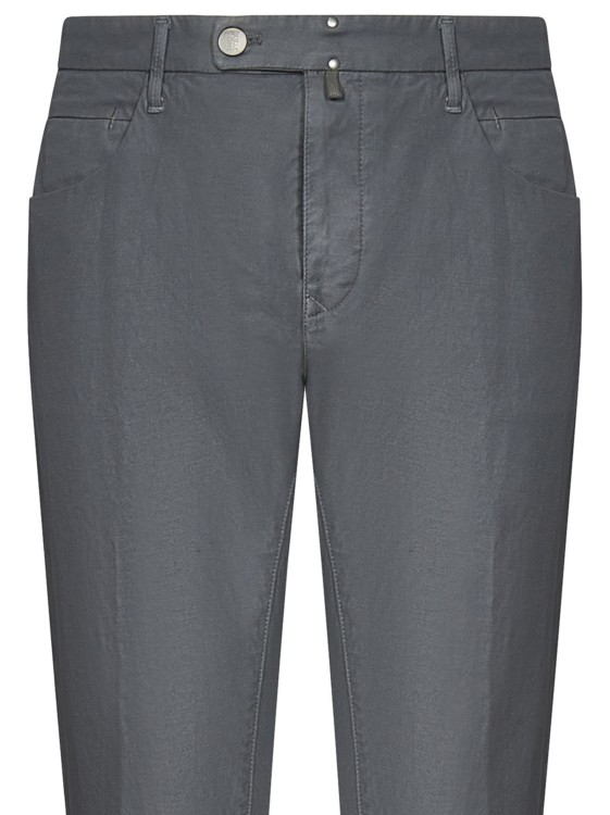 Incotex Slim-fit Tailored Trousers In Grey
