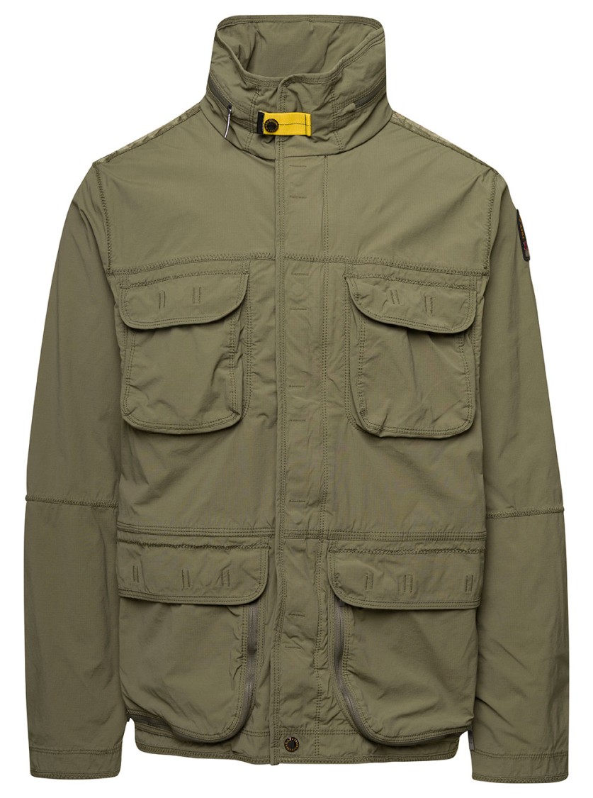 Parajumpers high-neck zip-up bomber jacket - Green