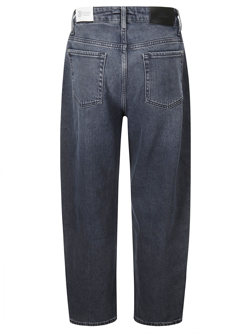 7 For All Mankind Wide-leg High-waist Jeans With Soft Finish In Blue