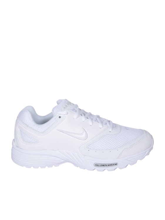 Comme Des Garçons X Nike Swoosh Logo Sneaker In White