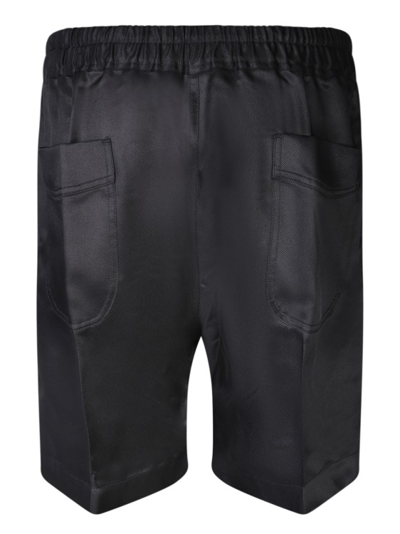 Shop Tom Ford Silk Shorts In Black