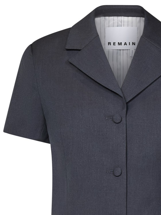 Shop Remain Dark Gray Suit In Grey