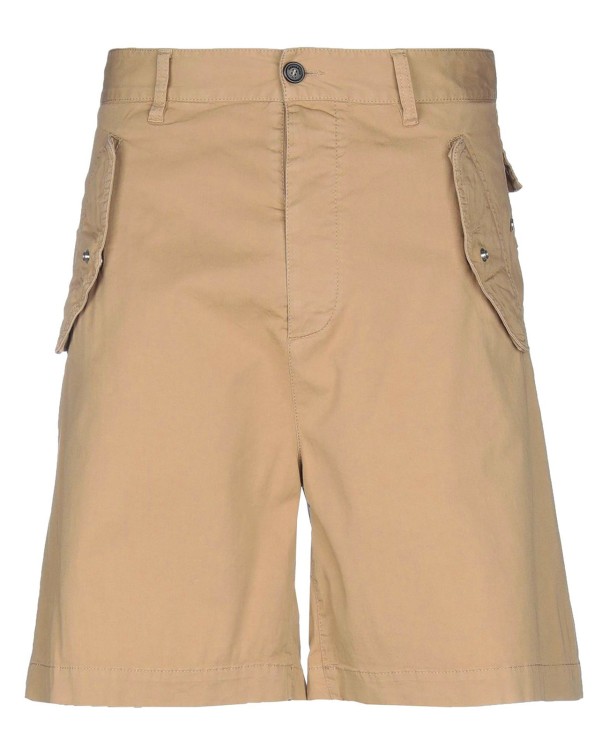 Dsquared2 Cotton Shorts In Brown