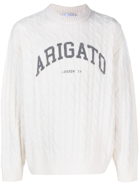 Axel Arigato Crewneck Sweatshirt In White