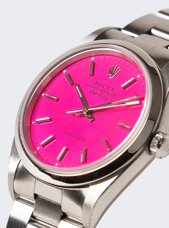 Rolex Air King 34Mm by Chroma Vintage in Pink color for Luxury