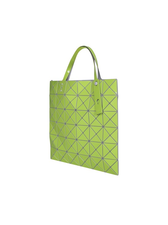 Shop Issey Miyake Prism Handle Bag In Green