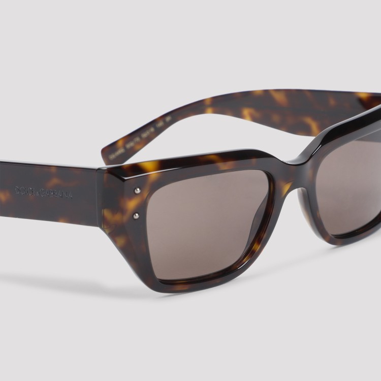 Dolce & Gabbana Sunglasses Acetate Metal Rivets In Grey