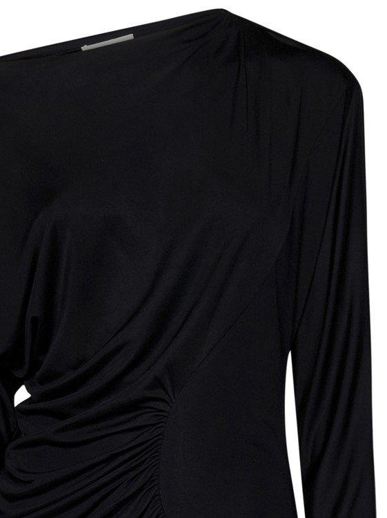 Shop Khaite Ny Black Long-sleeved Top