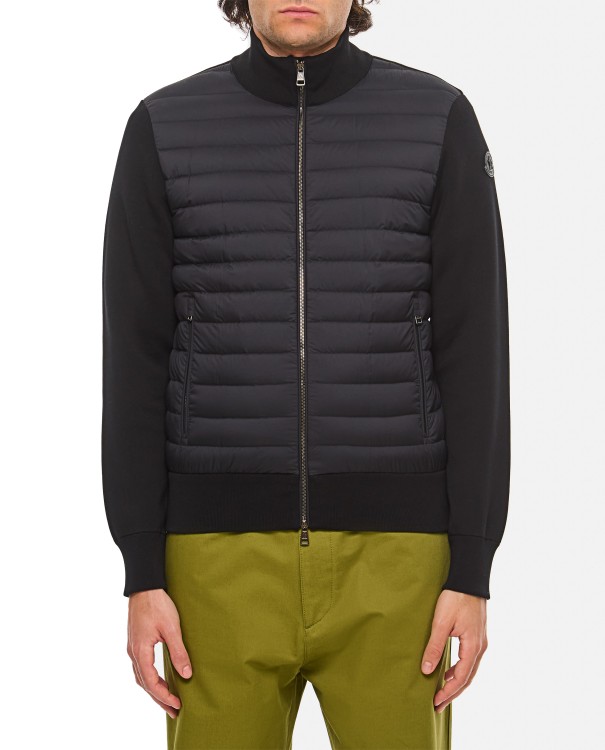 Moncler Cardigan In Gold