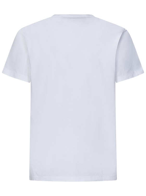 Shop Dsquared2 Rocco Cool Fit White Cotton Jersey T-shirt