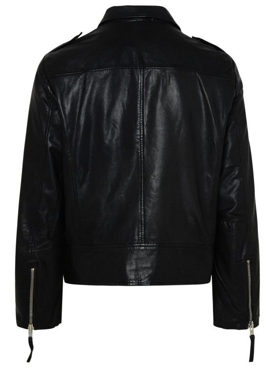 Shop Bully Black Genuine Leather Jacket