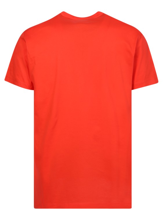 Shop Dsquared2 Orange Icon T-shirt In Neutrals