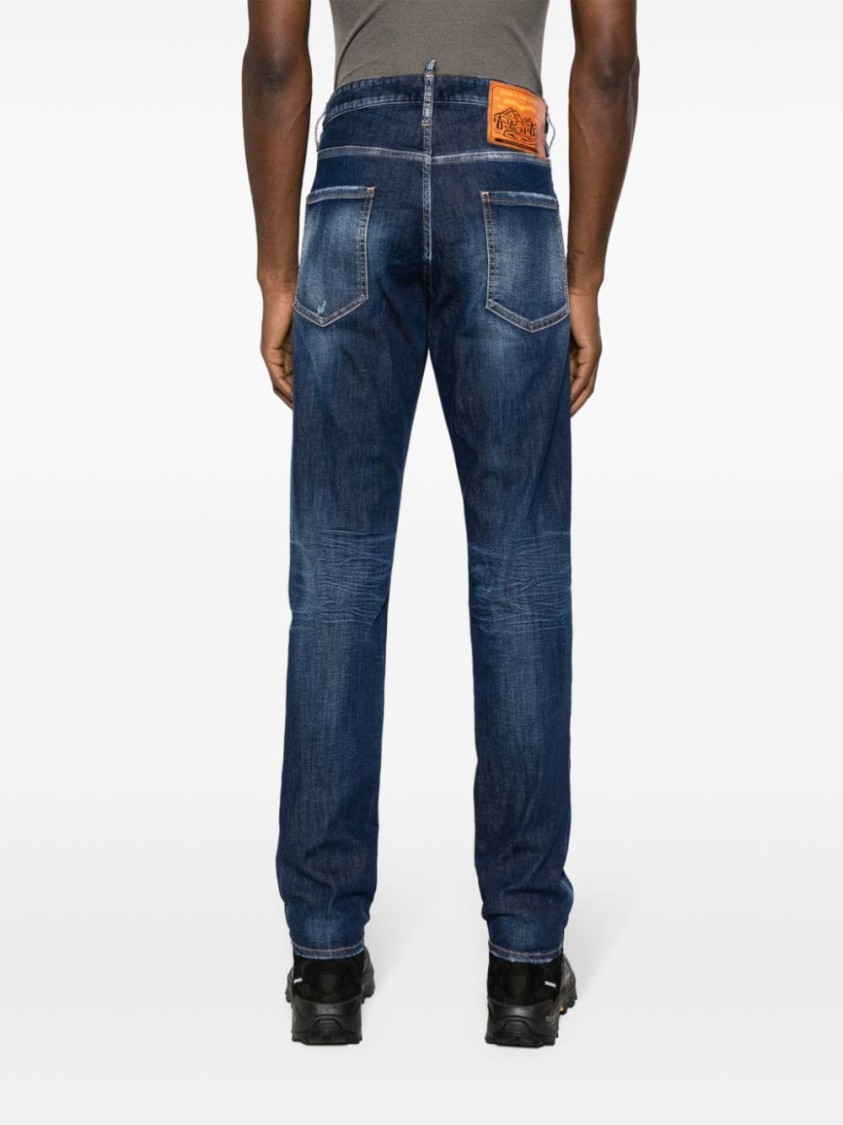 Shop Dsquared2 Cool Guy Jeans In Blue