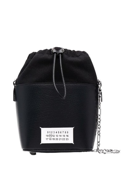 Maison Margiela 5ac Bucket Small Bag In Black