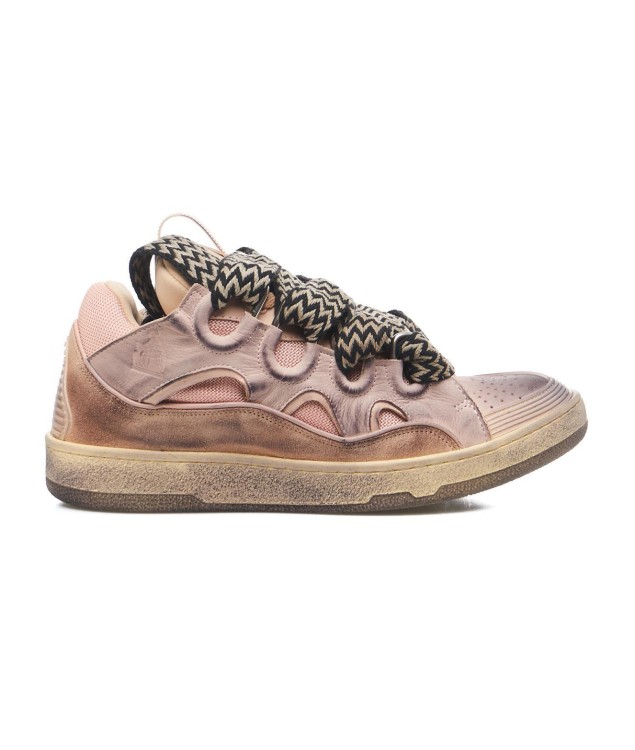 LANVIN PINK SNEAKERS "CURB"