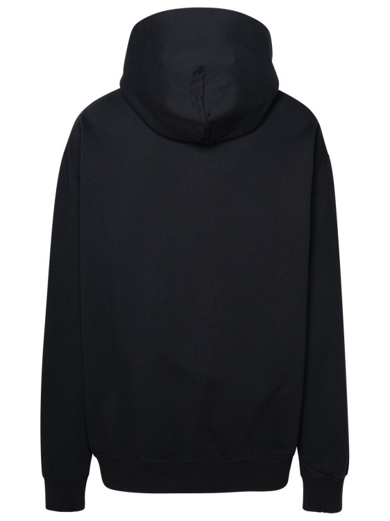 Shop Maison Margiela Logo Sweatshirt In Black