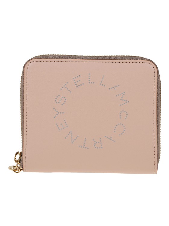 Stella Mccartney Zip Around Mini Wallet In Pattern