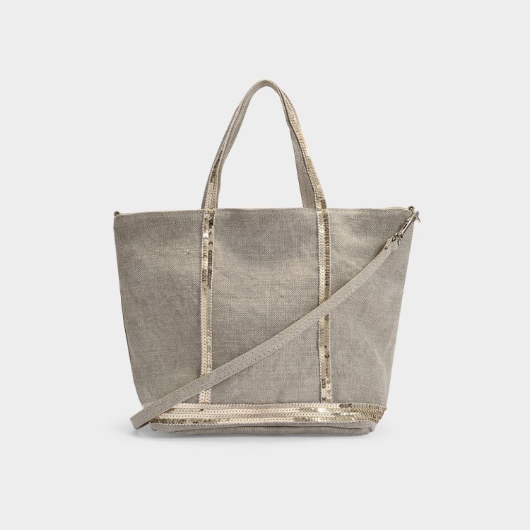 Vanessa Bruno Cabas S Tote Bag In Grey