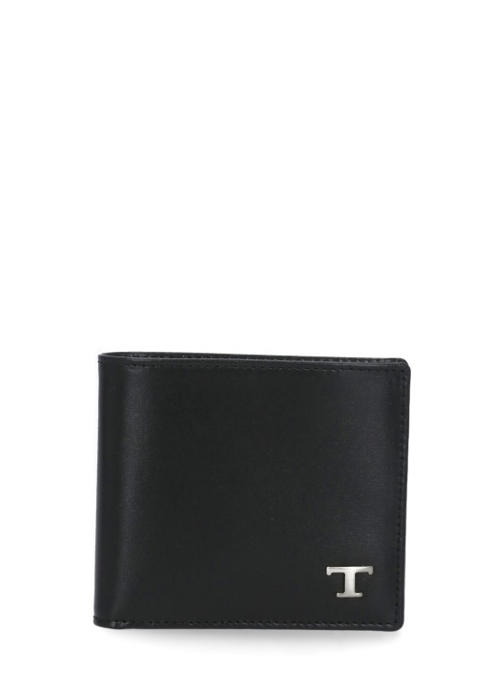 Tod's T Timeless Wallet In Black