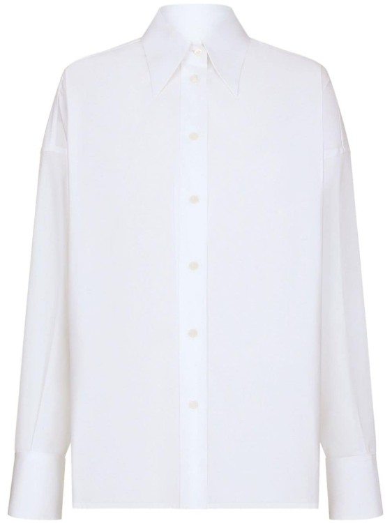 Shop Dolce & Gabbana White Longsleeve Shirt