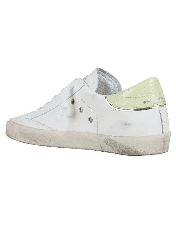 Shop Philippe Model Low Sneakers In White