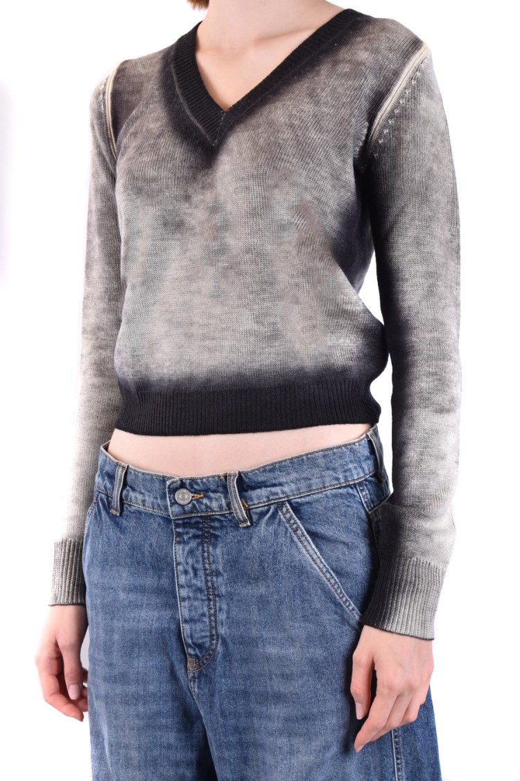 Diesel Sweaters In Grey