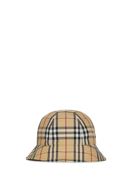 Shop Burberry Beige Bucket Hat In Neutrals