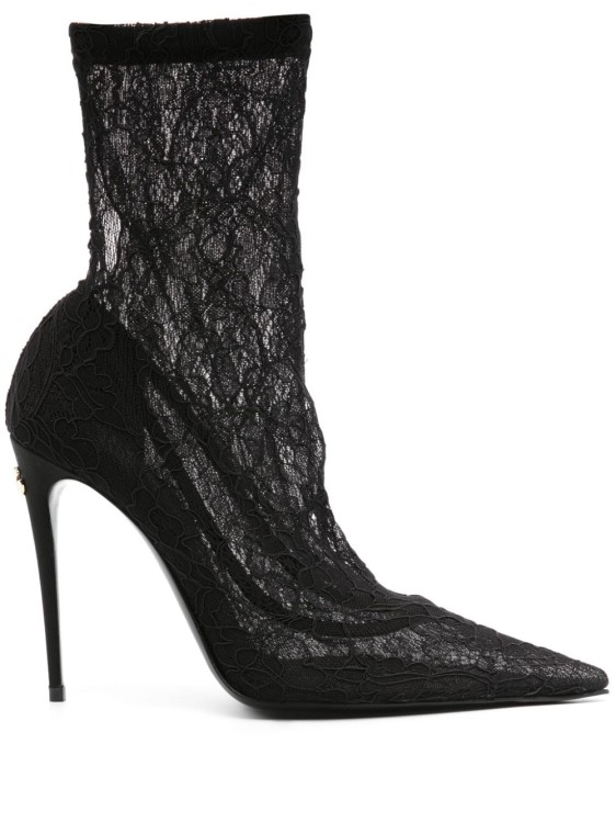 Dolce & Gabbana Sock Pumps In Black