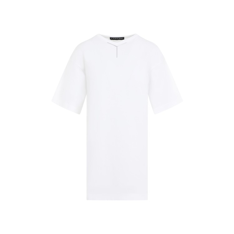 Shop Y/project Optic White Cotton T-shirt