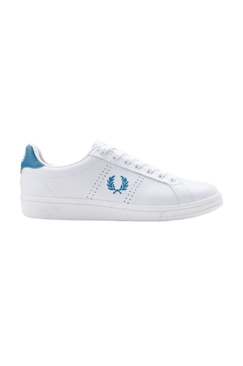 Fred Perry B721 Tennis Shoe In White