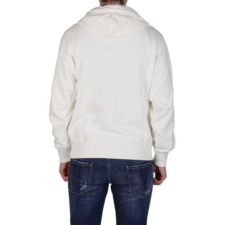 Shop Ambush Logo Hooded Sweatshirt In White