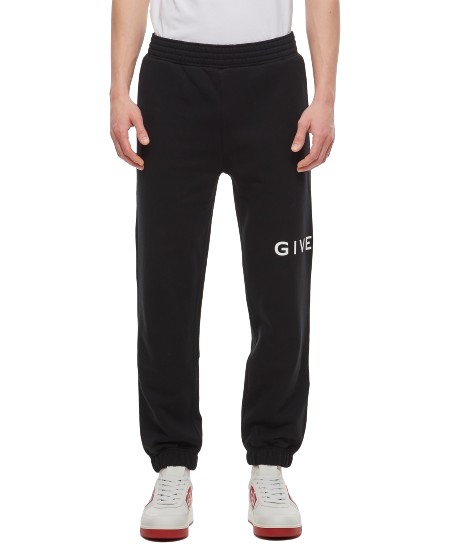 Givenchy Cotton Jogging Pants In Black