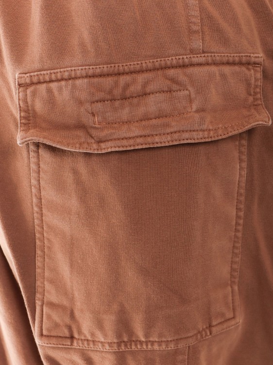 Shop Drkshdw Organic Cotton Bermuda Shorts In Brown