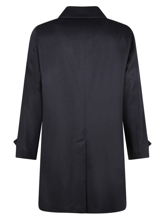 Shop Herno Wool And Cashmere Coat In Black