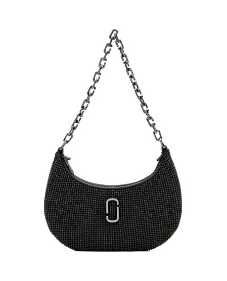 Marc Jacobs Black Curb Chain Carry Handle Bag