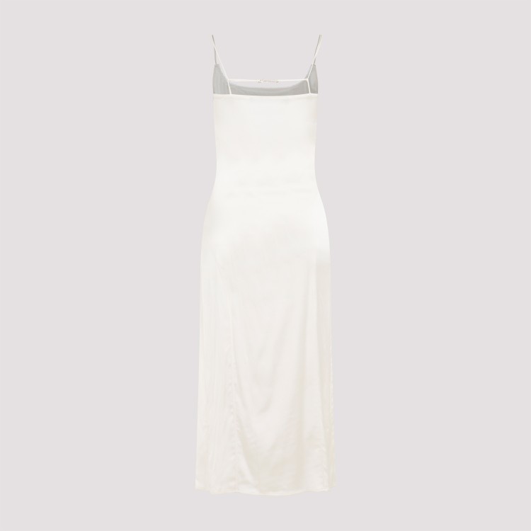 Shop Jacquemus La Robe Notte Dress In White