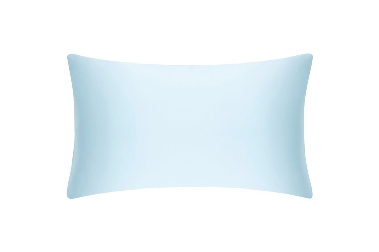 Mayfairsilk Pastel Blue Boudoir Pure Silk Cushion Cover