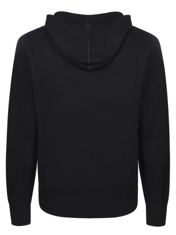 Shop Burberry Wool Sweatshirt In Black