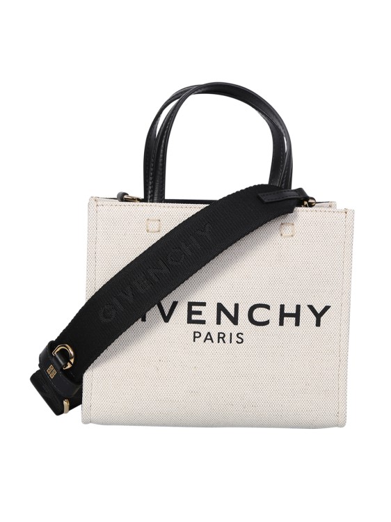 Givenchy G Tote Mini Bag In Beige