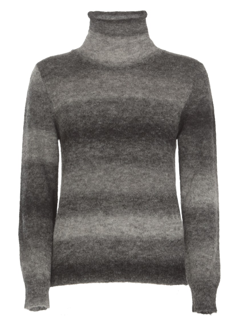 Kangra Alpaca Sweater In Grey