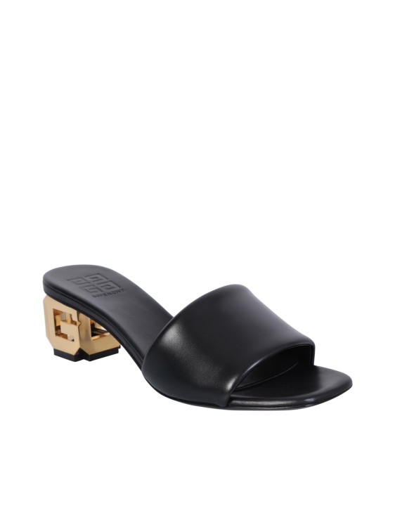 Shop Givenchy Black G-cube Sandals