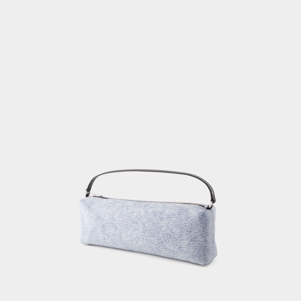 Alexander Wang Mini Flex Handbag In Blue