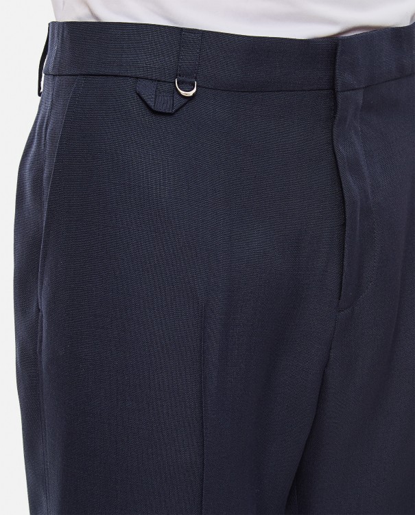 Shop Jacquemus Melo Trousers In Blue