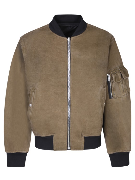Shop Givenchy Cotton Jacket In Brown