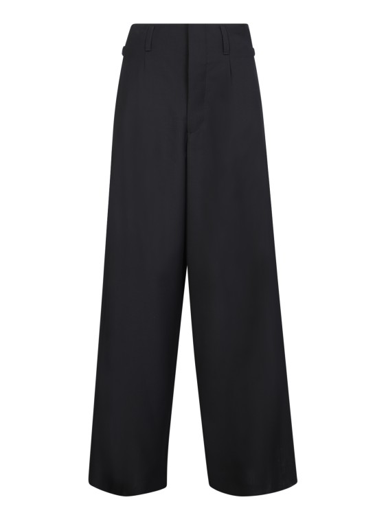 Ambush Wide-leg Tailored Trousers In Black
