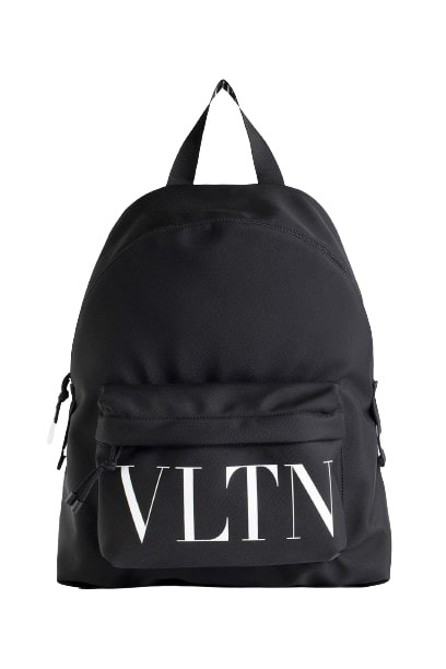 Valentino Garavani Black 'vltn' Nylon Backpack