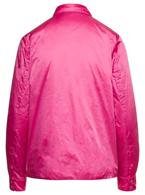 Shop Save The Duck Fucsia Anaya Jacket In Nylon In Pink