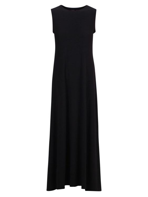 Shop Norma Kamali Black Sleeveless Dress