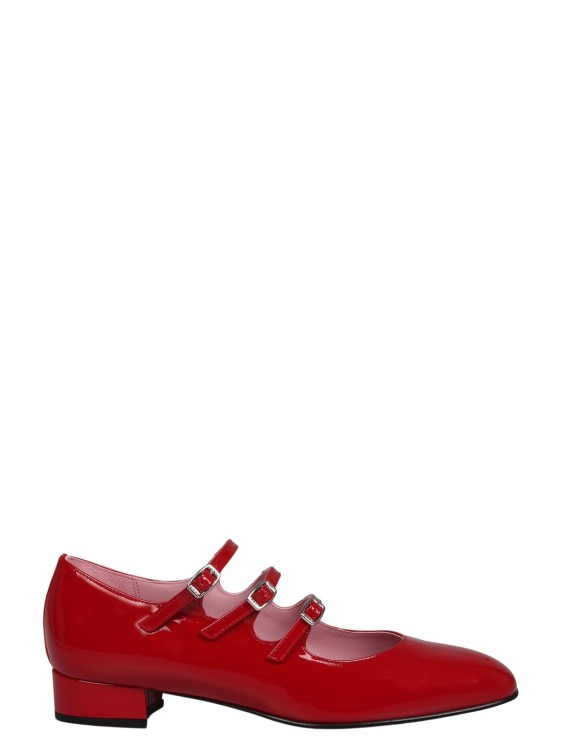 Shop Carel Paris Ariana Mary Jane Pumps In Red